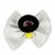 Laço na xuxinha catavento c/ pom-pom branco - comprar online