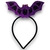 Tiara tematica morcego roxo - comprar online