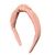 Tiara turbante corino rose claro