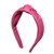 Tiara turbante corino roxo
