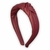 Tiara turbante corino marsala