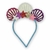 Tiara concha EVA azul bebê - comprar online