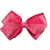Laço no bico de pato SL dobrado com voal liso e strass pink - comprar online