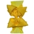 Faixa de bebe boutique voal liso amarelo - comprar online