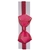 Faixa de bebe RN mini dobrado risca dourada rosa médio - comprar online
