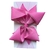 Faixa de bebe boutique com voal brilhoso rose médio - comprar online
