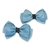 Laço no bico de pato parzinho SL duplo c/ strass azul bebê - comprar online