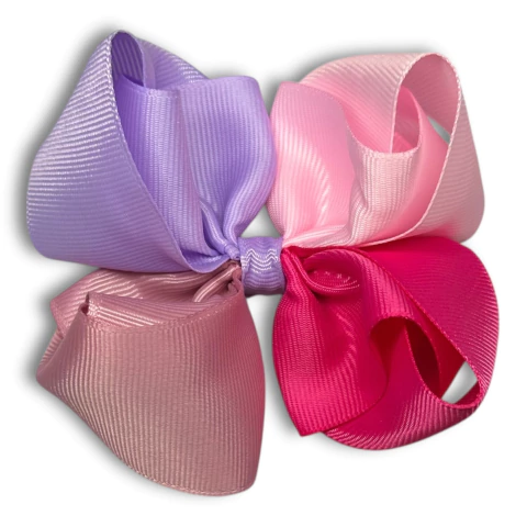 Laço no bico de pato bambole 4 cores (lilas, rosa, rose, pink) - comprar online