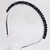 Tiara cristal preto