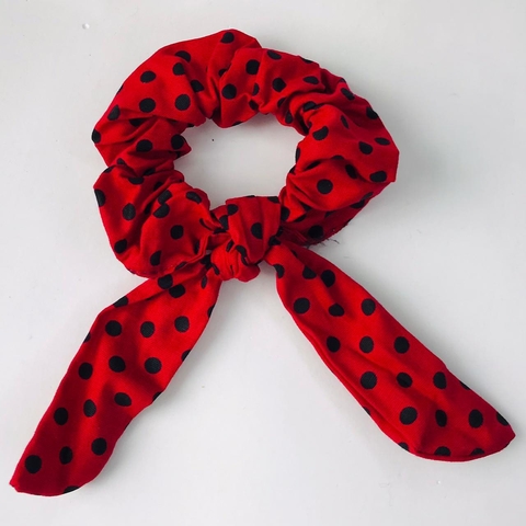 Scrunchie vermelho 2