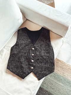 Chaleco vintage negro en internet