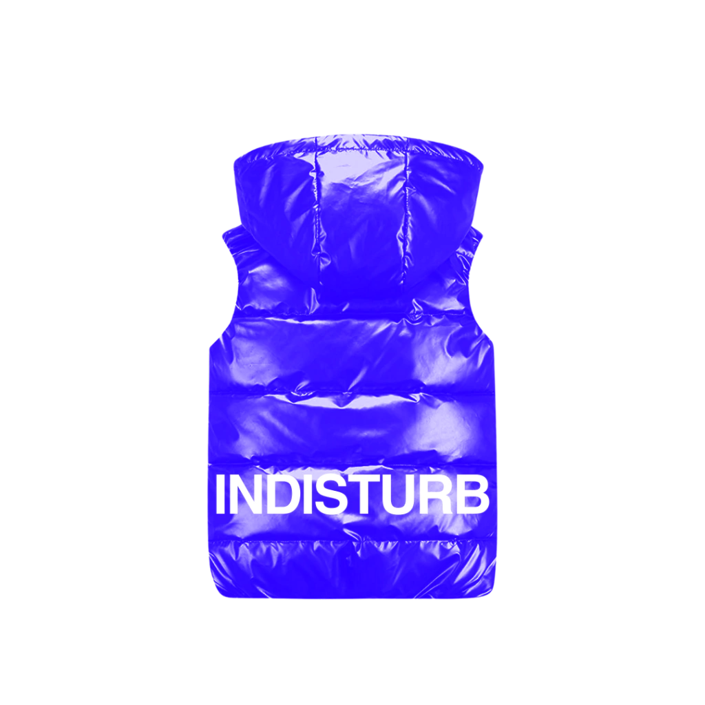 BLUE PUFFER VEST