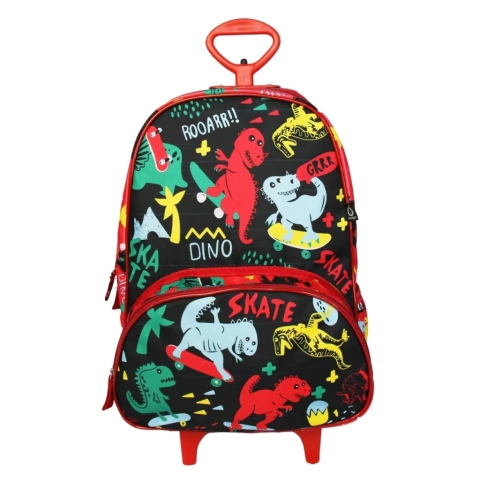 Mochila Escolar Dino Skate - comprar online