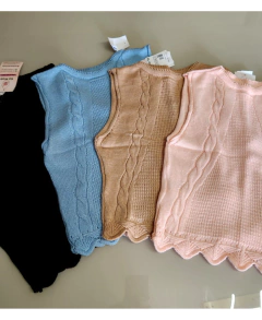 Cropped Tricot Modal - Tati Perale Modas 