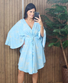 Imagem do Vestido Bata Viscolinho Mel