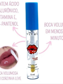 Gloss SOS Bocão Volume Labial Incolor Vivai - Tati Perale Modas 