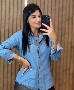Camisa Jeans Levinho - loja online