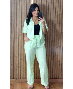 Conjunto Nicole Linho