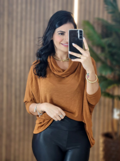 Blusa Bassi gola boba - loja online