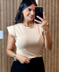 Blusa Ombreira Viscolycra - Tati Perale Modas 