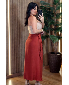 Saia Longa envelope com Forro na internet