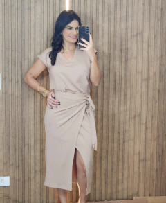 Conjunto Flora Saia Transpassada Viscolycra