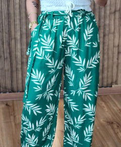 Calça Pantalona Viscolinho Estampadas