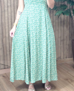 Vestido Longo Flora Viscolinho - loja online
