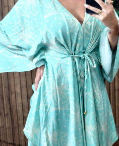 Vestido Bata Viscolinho Mel - loja online