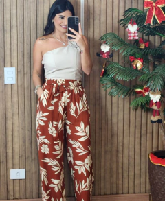 Calça Pantalona Viscolinho Estampadas na internet