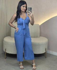 Macacão Pantacurt Viscolinho Liso - comprar online