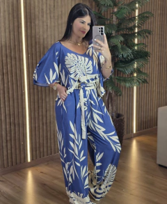 Conjunto Raquel Pantalona Viscolinho - Tati Perale Modas 