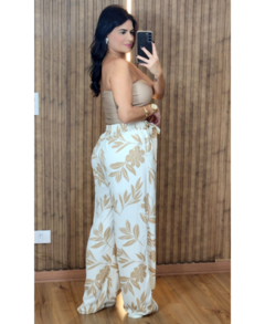 Calça Pantalona Viscolinho Estampadas - comprar online