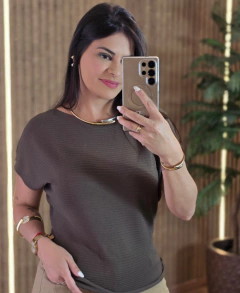 Blusa Lore Modal Canelada - loja online