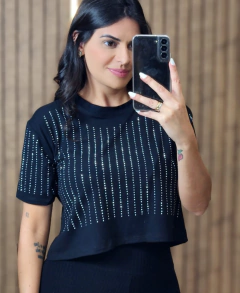 Blusa Brilho Zoe Viscolycra - loja online