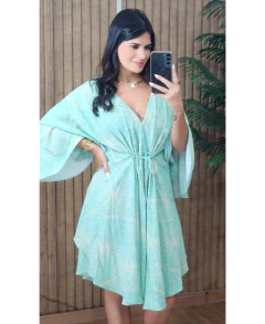 Vestido Bata Viscolinho Mel