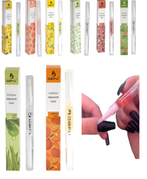 Caneta Óleo Hidratante Cutícula Dafu