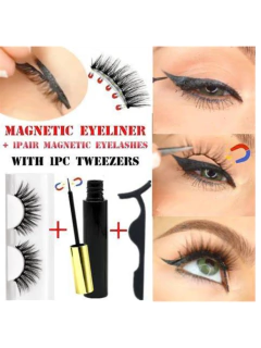 Cílios Habibeauty Magnéticos Magic Contem Cinco Cílios E Canetinha Magnética - comprar online