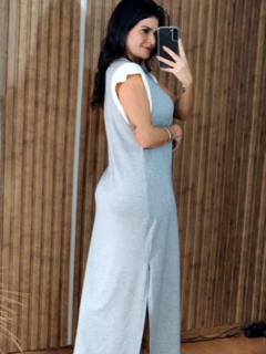 Vestido longo Luna em viscolycra - loja online