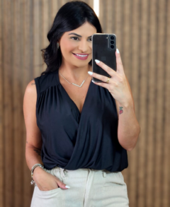 Blusa Thais sem Manga Fluit