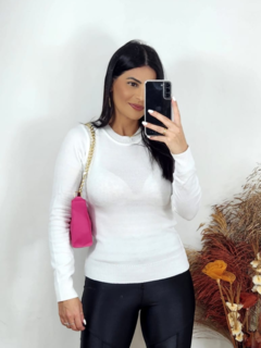 Sueter de Tricot Liso