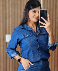 Imagem do Camisa Jeans Levinho