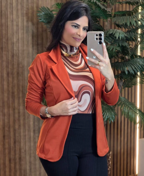 Blazer Casaquinho Ponto Roma - comprar online