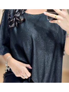 Blusa Ampla Lurex Plu - loja online