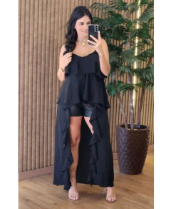 Imagem do Bata Boho Crepe duna