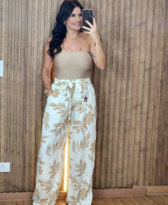 Imagem do Calça Pantalona Viscolinho Estampadas