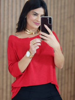 Blusa Bassi manga 3/4 - comprar online