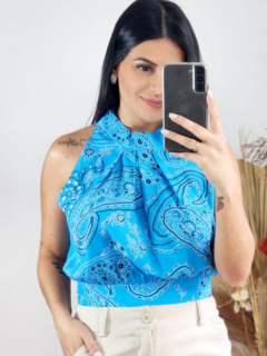 Blusa Choker