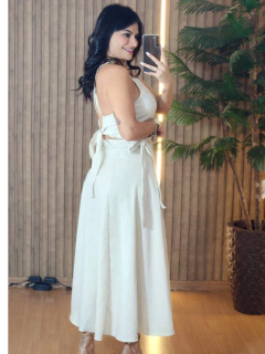 Conjunto De Linho Rafa com saia envelope - loja online