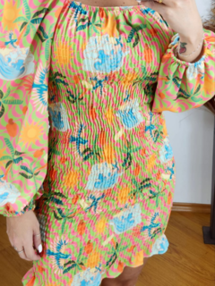Vestido Lastéx Manga Longa na internet